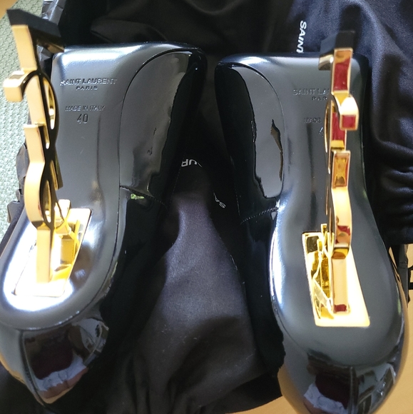 YSL OPYUM ESCARPINS / YSL OPYUM PUMPS HEEL - Picture 3 of 10